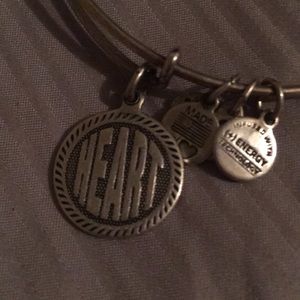 Alex and ani heart bracelet